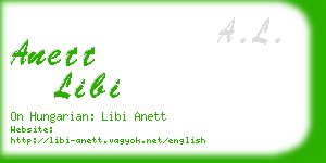 anett libi business card